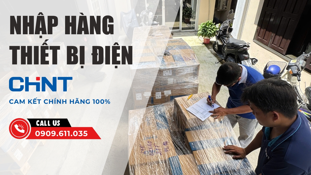 5 XE TẢI – 14 PALLET THIẾT BỊ ĐIỆN CHINT VỪA CẬP KHO NGÔ LONG ÂN ⚡